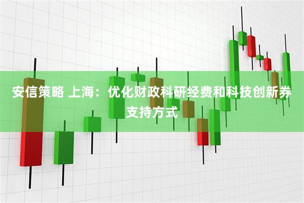 安信策略 上海：优化财政科研经费和科技创新券支持方式